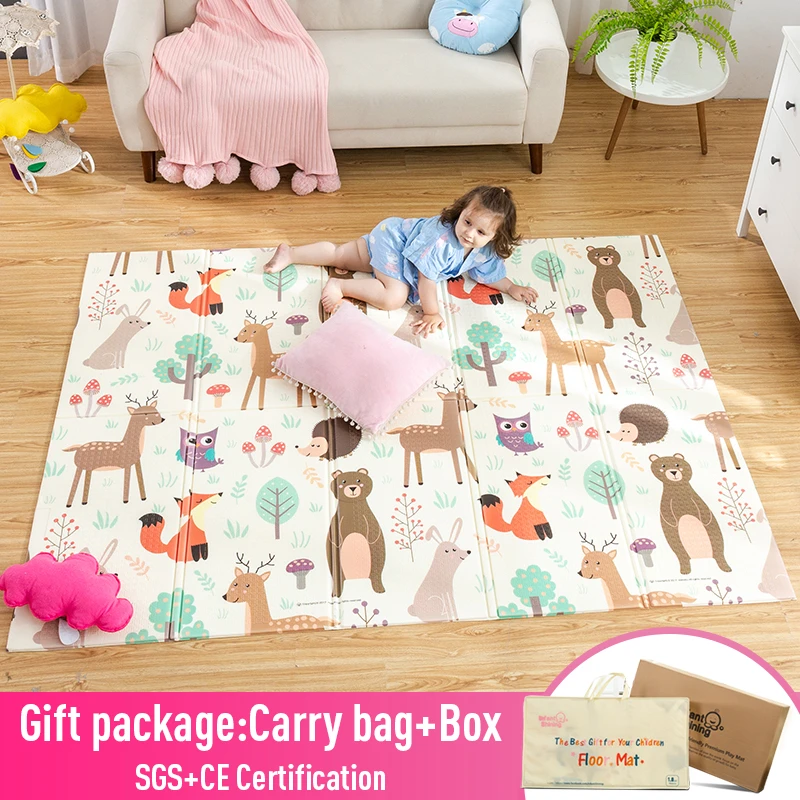 Tapis De Jeu Pour Bebe Brillant Bien Pour Faire Des Puzzles Jouet Multi Usage Pliant A Mettre Dans La Chambre Xpe Aliexpress