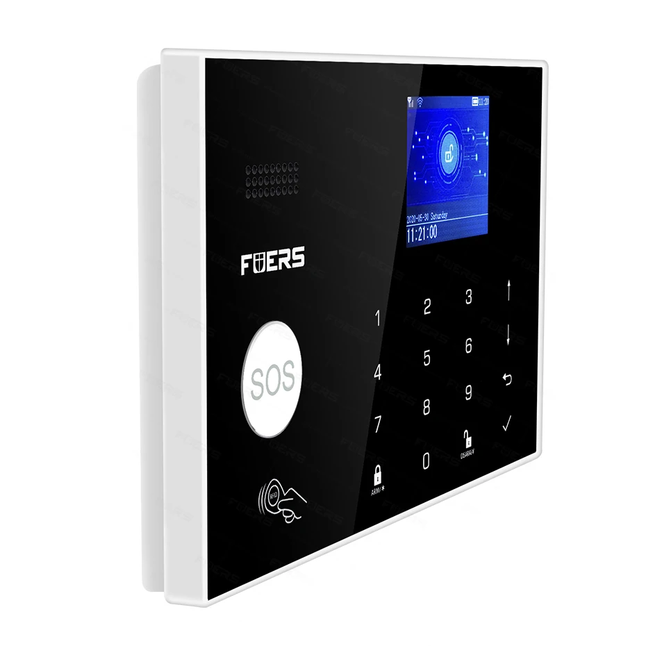Охранная сигнализация Fuers G34 с Wi Fi 4G датчиком движения и управлением через