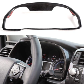 

Car Dashboard Trim Cover Frame for Toyota 4Runner SUV 2010-2019, Carbon Fiber Grain