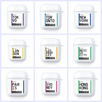 

case For AirPods 2 Case Transparent Cartoon Cute funny Soft Protective Cover Bluetooth Earphone Case sFor Airpods clear cover