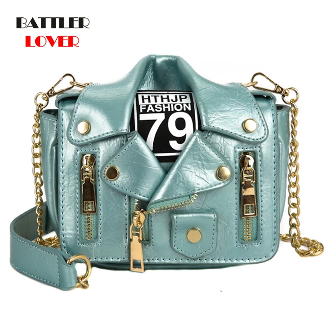 Rivet Design Jacket Shape Women's Bags Quality Handbag For Women Luxury  Designer Shoulder Bag Shopping Crossbody Bag Sac A Main - AliExpress