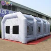 HOT SALE 8X4X3 Meters Inflatable Spray Paint Booth / Portable Inflated Work Station Car Painting Room For Sale - T0035-2 1