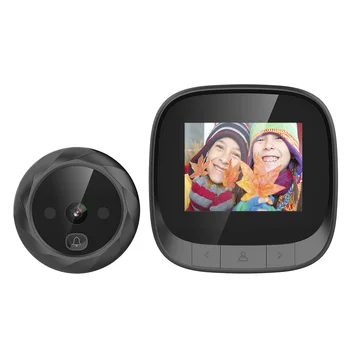 

2.4 Inch Digital Doorbell LCD 90 Degree Eye Electronic Peephole Doorbell Infrared Camera Door Viewer JS23