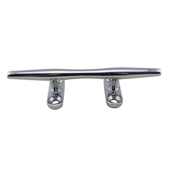 

Accessories Heavy Duty Boat Mooring Cleat Polished Hardware Rope 316 Stainless Steel Bollard Dock Yacht Round Marine Universal