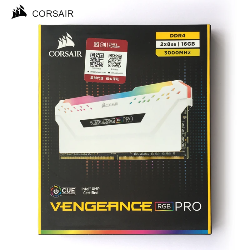 Оперативная память CORSAIR DDR4 RGB PRO, 2 штуки, 16 ГБ, двухканальный 3000 МГц, 3200 МГц, 3600 МГц, поддержка памяти DIMM для настольных ПК, материнская плата