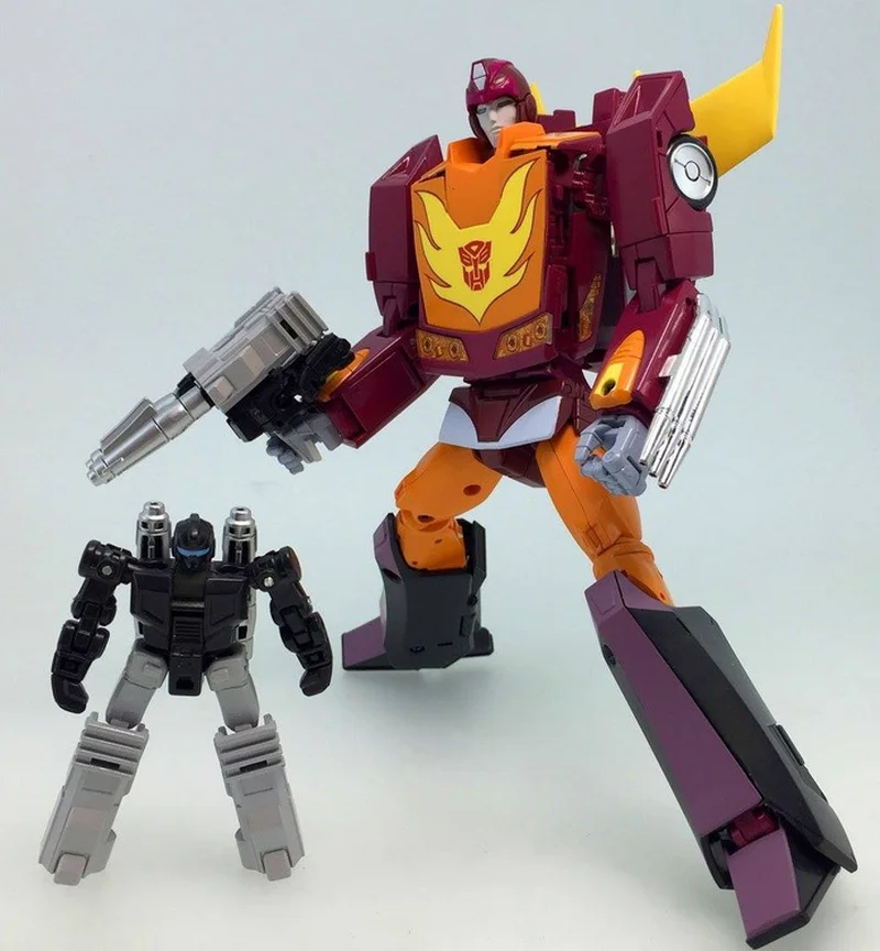 Transformers Masterpiece MP40 Targetmaster Hot Rodimus Figure 18CM Toy 