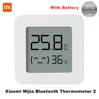 Xiaomi Mijia 블루투스 온도계 2 무선 스마트 전기 디지털 습도계 온도계 Mijia APP with Battery