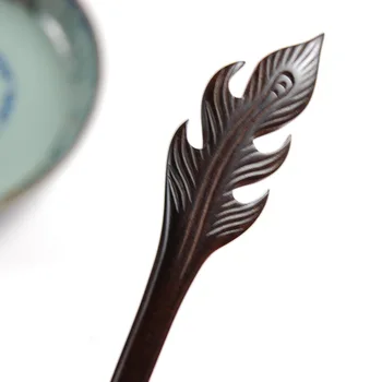 

Vintage Ancient Chinese Carved Wooden Hairpins Clips Coiled Hair Styling for Women Girls Handmade Hair Forks Sticks Headwear