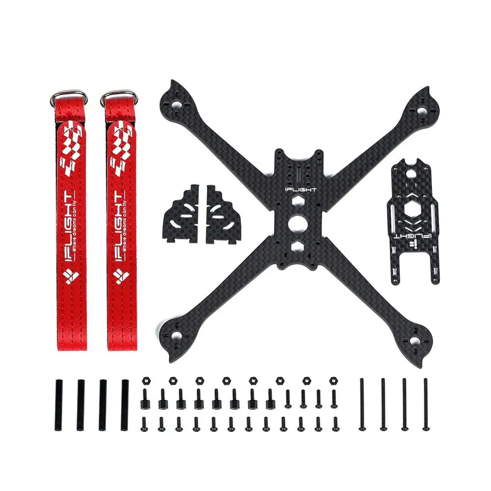 IFlight iX4 Lite V3.1 4 дюйма 164 мм FPV Гоночная рама с 4 мм рукояткой совместимый 4052 пропеллер/1408 кв мотор для FPV гоночного дрона