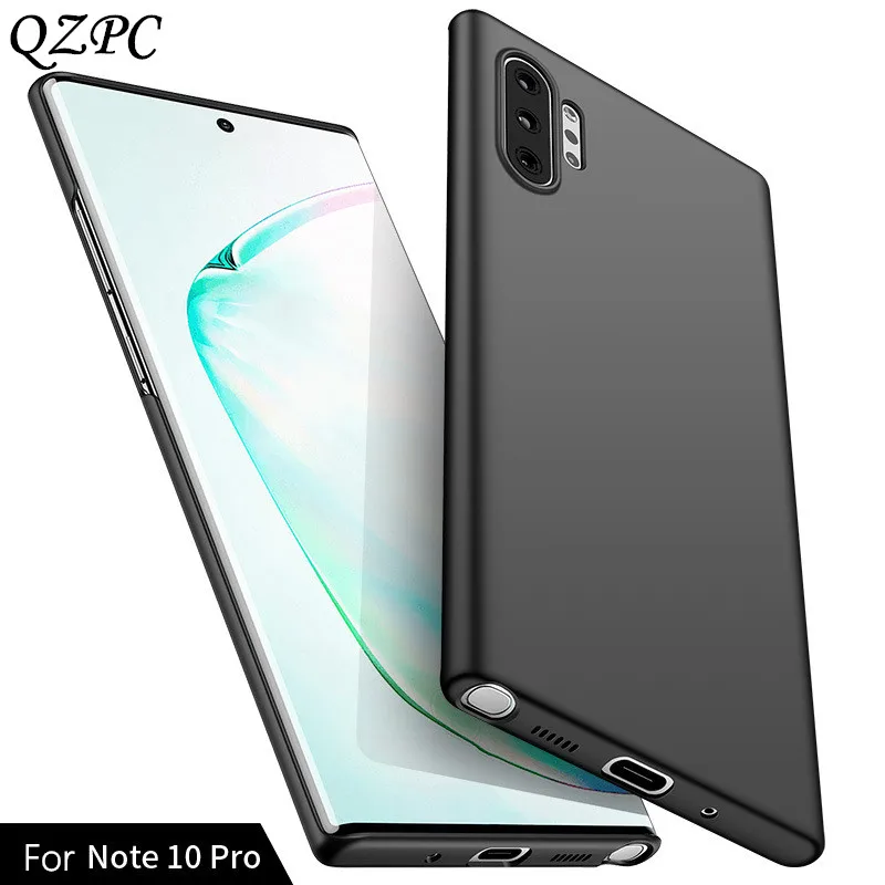 QZPC для samsung Galaxy Note 10 Pro Чехол жесткий матовый чехол 2019 9 Чехлы Coque ультра тонкий |
