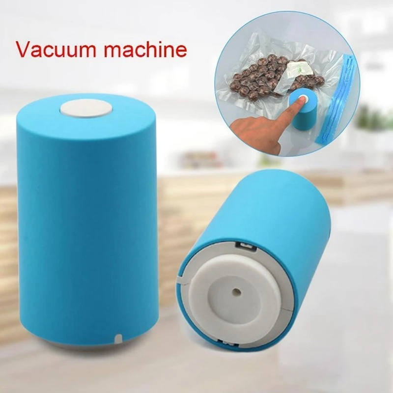 Mini Automatic Sealing Machine Compression Food Heat Sealer Vacuum Pump Househoud Sealer Clamp Snack Fresh Food Rod Strip