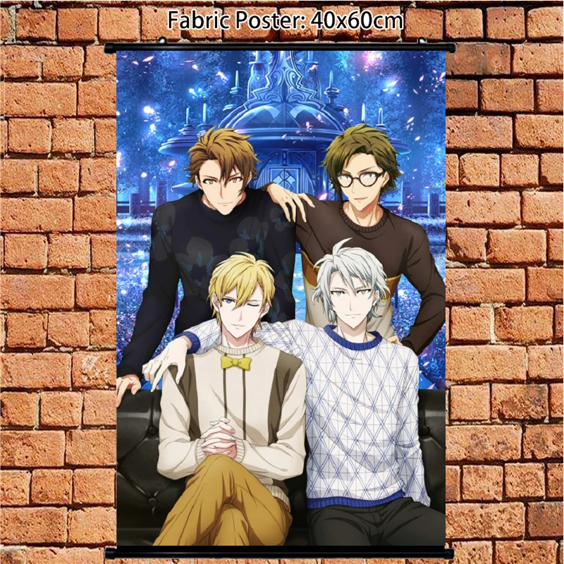 Idolish7 Idolish HD Print Anime Wall Poster Scroll Room Decor 