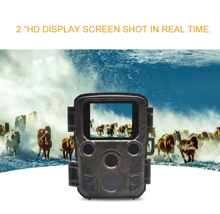 Mini300 16MP 1080P охотничья камера 0,6 s Быстрый триггер цифровой инфракрасный trail Cam ночное видение фото ловушки Скаут охранная Камера дикой природы