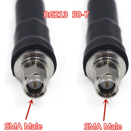 

Кабель RG213 со штекером SMA и штекером SMA, разъем 50-7, Джампер с низкой потерей, кабель 1M2M3M5M10M