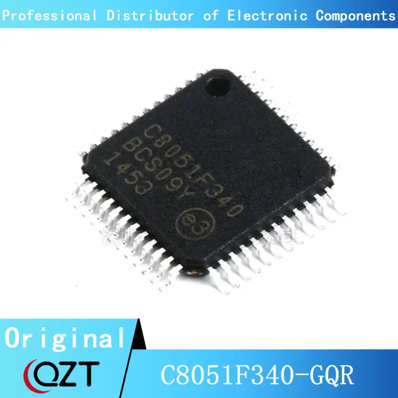 10pcs/lot C8051F340-GQR QFP C8051F340 C8051F340-G TQFP-48 chip New spot