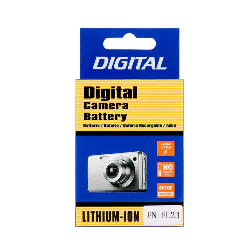 1 battery EN-EL23 EN EL23 батарея для камеры lcd USB зарядное устройство для камеры Nikon COOLPIX P600 B700 S810c P900 P610 - Цвет: 1 battery