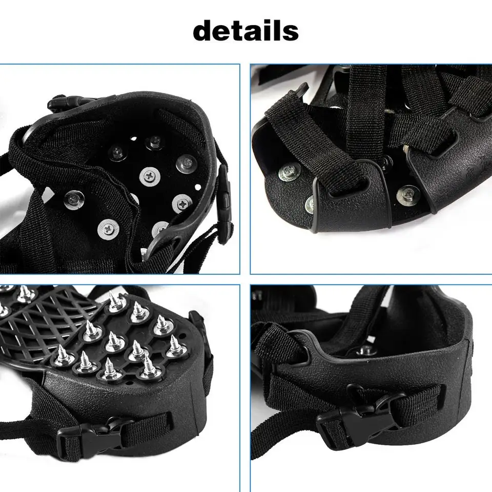 Sotto Scarpa Antiscivolo Anti Scivolo Da Scarpa O Anfibio Ghiaccio E Neve Grip Ice - Foto 11