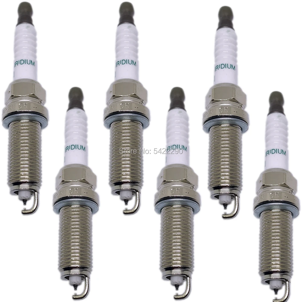 6Pcs FXE22HR11 Denso Iridium Spark Plugs For Nissan Infiniti EX35 22401-EW61C 