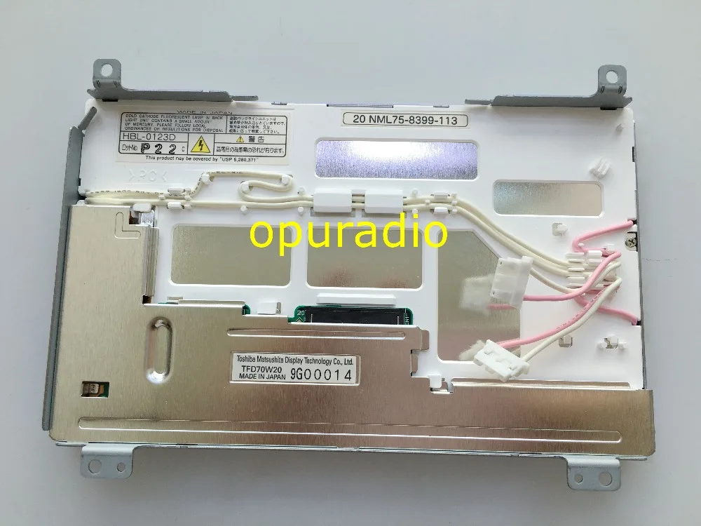 Новый оригинальный 7-дюймовый ЖК-дисплей TFD70W20 TFD70W21 TFD70W22 TFD70W23 TFD70W24 TFT ЖК-панель для