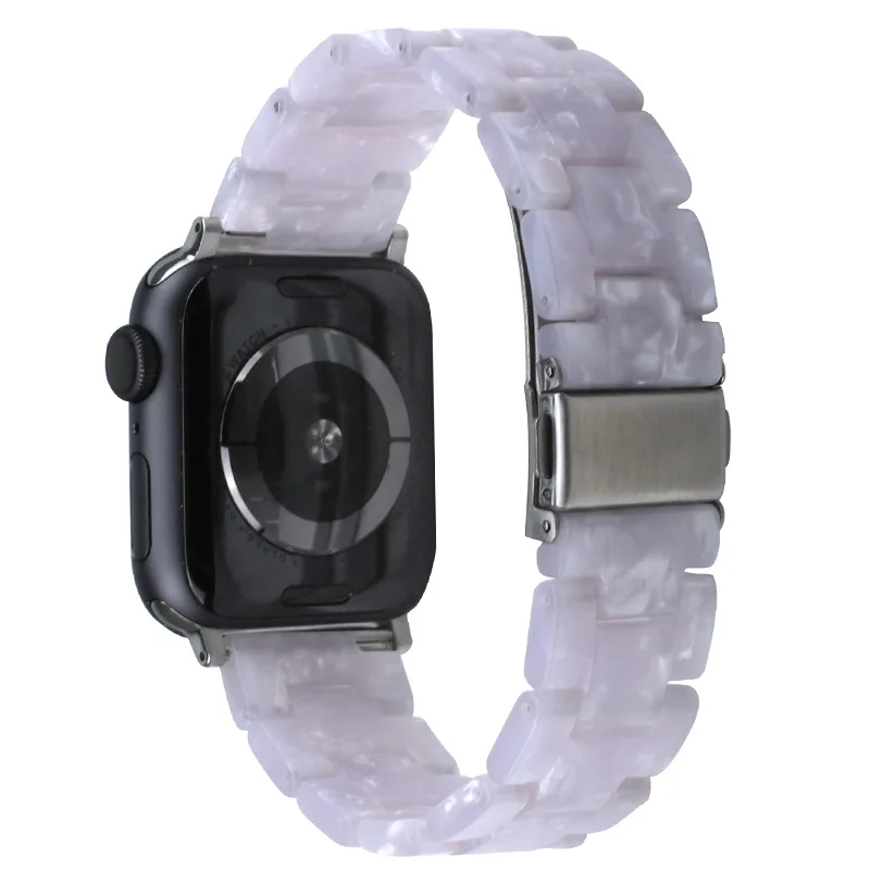 Flash white Полимерный ремешок для Apple Watch 42 мм 44 мм браслет для iWatch Watch Series 5 4 3 2 1 браслет Спорт и издание 38 мм 40 м - Цвет ремешка: Flash white