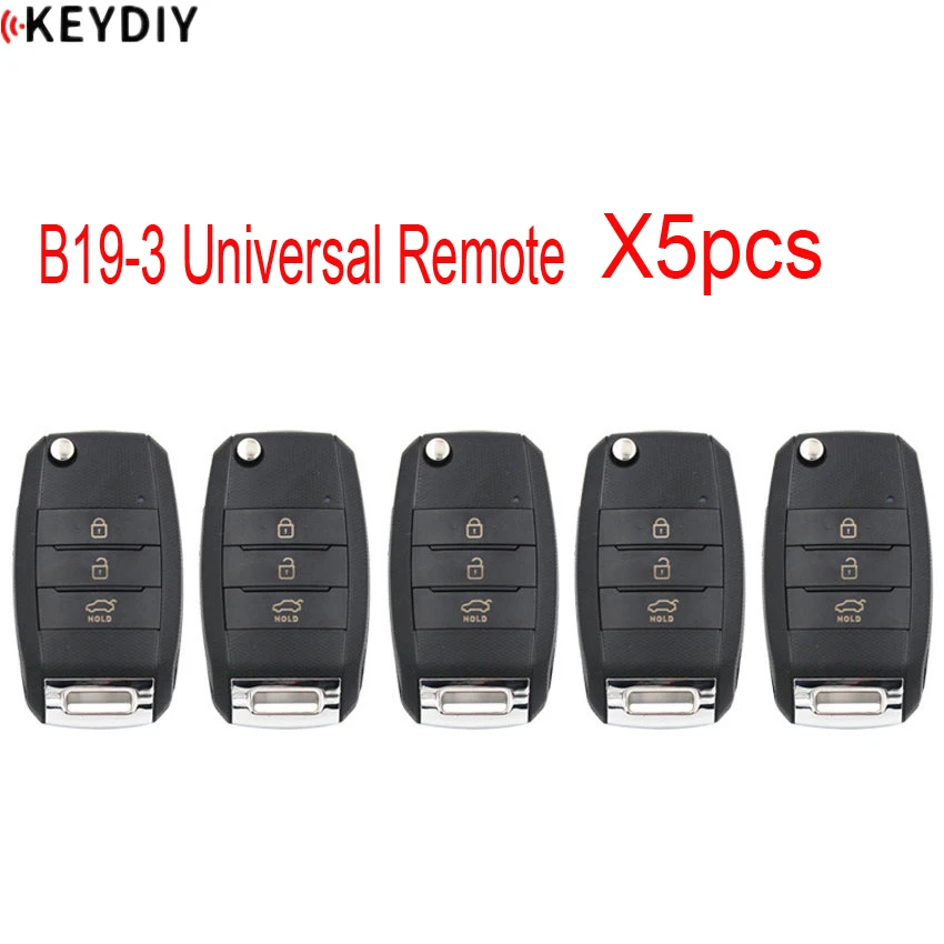 5 шт./лот оригинальный универсальный пульт дистанционного управления KEYDIY серии B