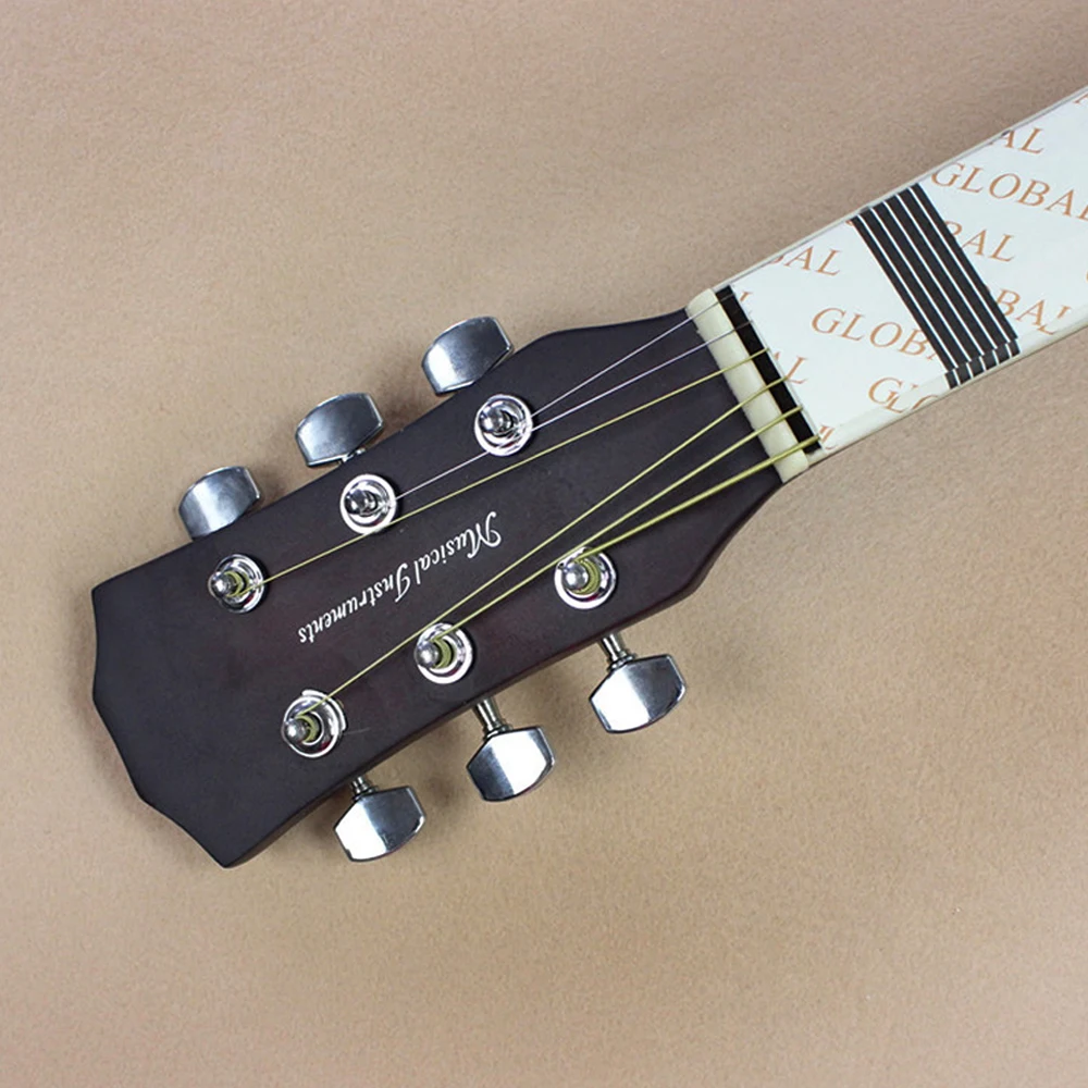 40 дюймов Акустическая гитара с звуковым оборудованием электрическая гитара деревянная гитара ra 6 струн гитара pick-up EQ AGT28