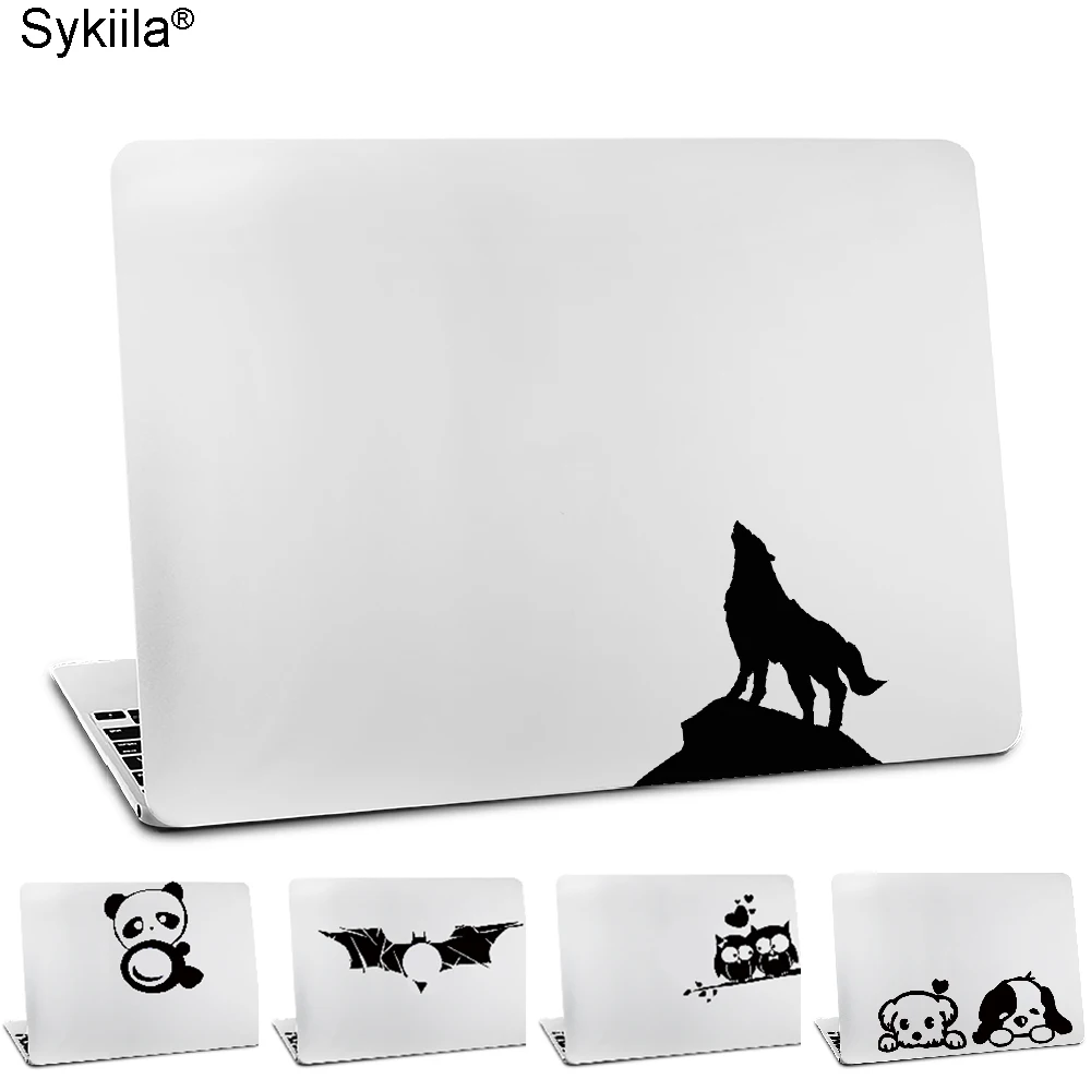 Сильный волк стоит крепление для дизайна наклейка кожи для apple Mac Air 11 12 13 Pro 13 15 17 retina ПВХ наклейка на ноутбук, стену