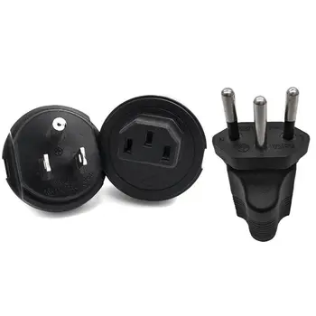 

Wa-0181 Usa Power Adapter Us 3 Pin Male Plug Iec 320 C13 Socket Female Power Connector & Switzerland Sev 1011 Power Plug