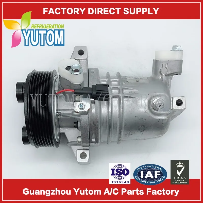 Compresor de CA automático CR 10 para NISSAN Versa/Cube/NV200 1.6i