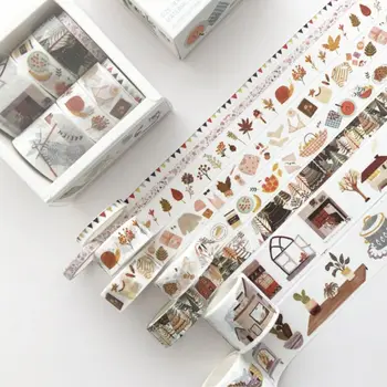 

8Pcs Fruit Washi Tape Adhesive Tape DIY Scrapbooking Sticker Label Masking Tapes