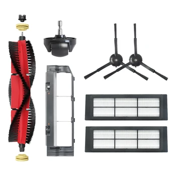 

7PCS Front Wheel Side Roller Brush Cover Hepa Filter for Xiaomi for Roborock S55 T4 T6 MI Robot Vacuum Cleaner Replacement Parts