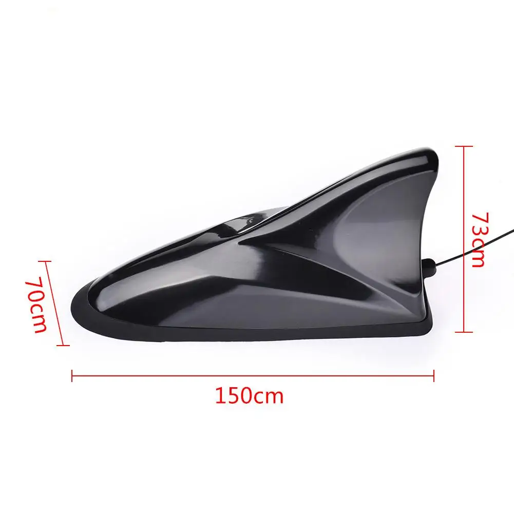 Car Radio Antenna Universal Car Shark TV Antenna DVB-T DVB-T2 ATSC ISDB Digital TV Box SMA Plug Antenna 9 -