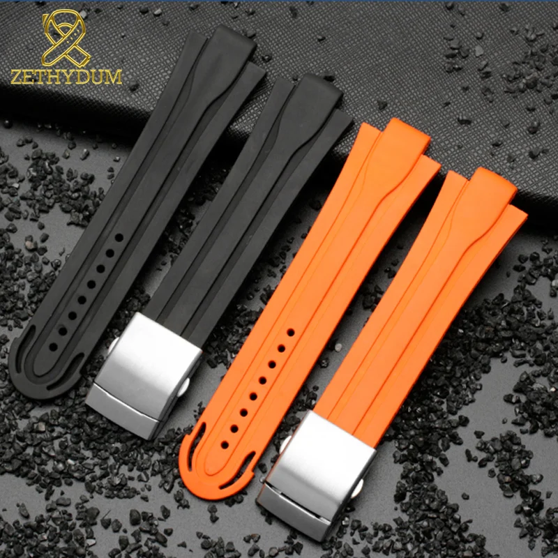 24mm Rubber Watch Bracelets Rubber Watchband 24mm Watch Rubber
