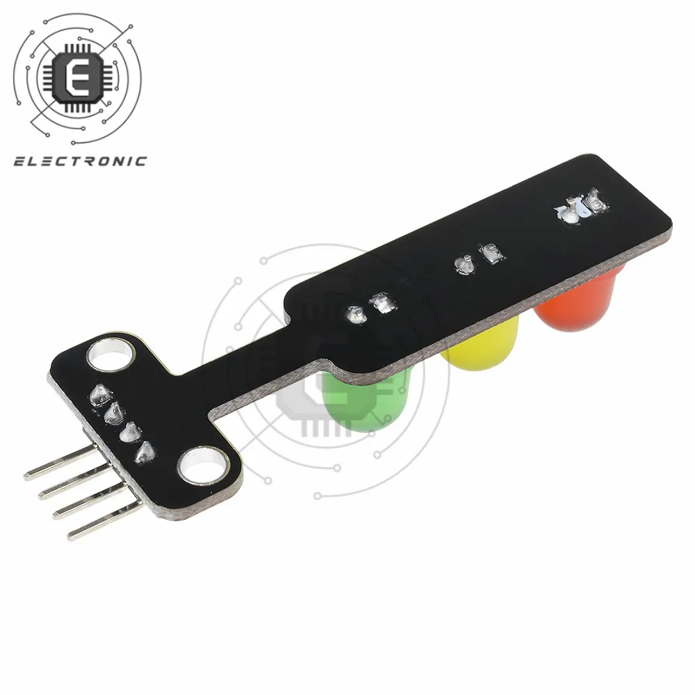 Mini LED Traffic Light Module 5V Traffic Light Lighting Module Digital Signal Output Ordinary Brightness Red Yellow Green 5mm led modules led module