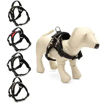 

Dog Safe y Harness Chest Vest Soft Adjustable Large Pet Puppy Dogs Cat Mesh Harness Vest Collar Safety Walk Large