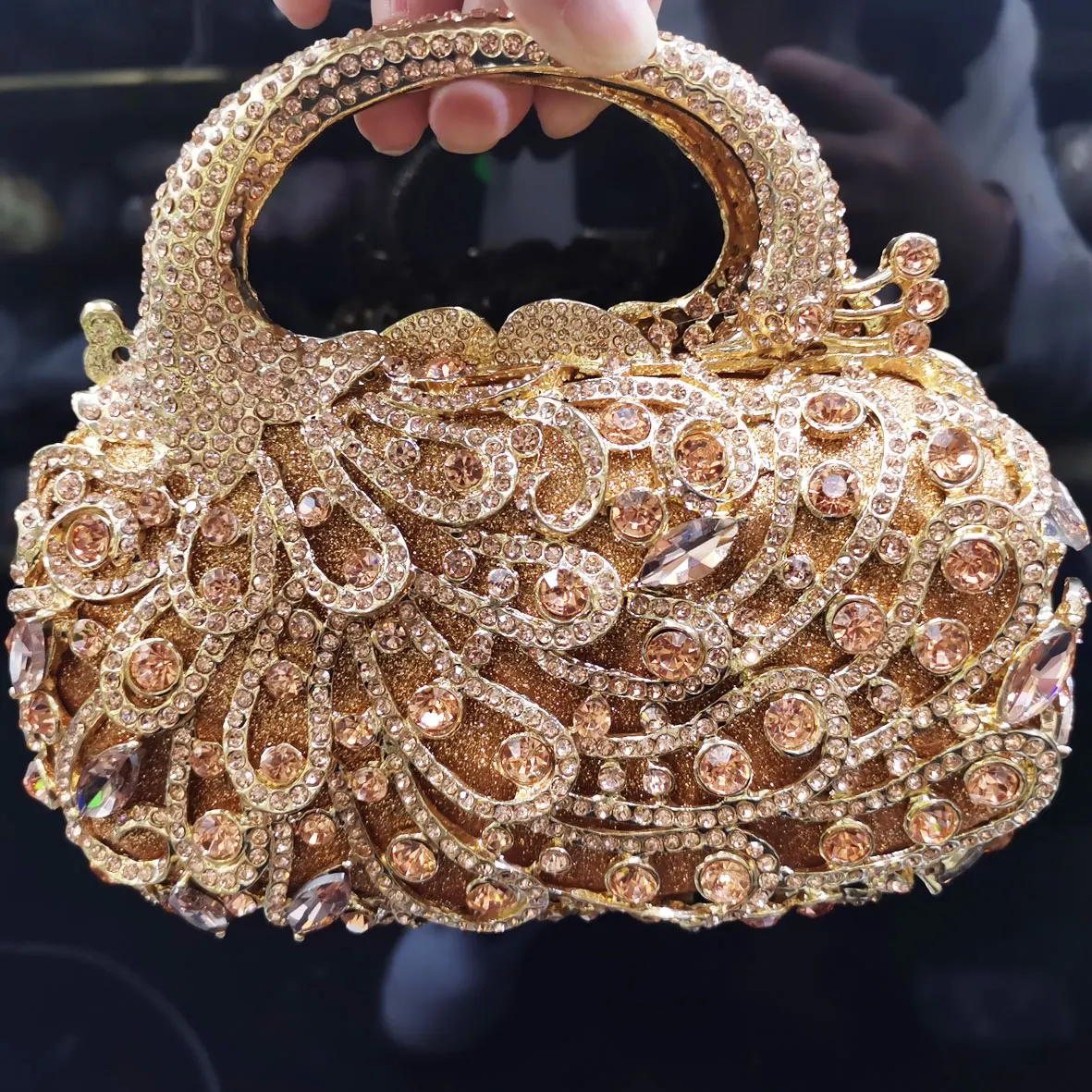 JSB golden potli bag wedding gift handmade unique purse India | Ubuy