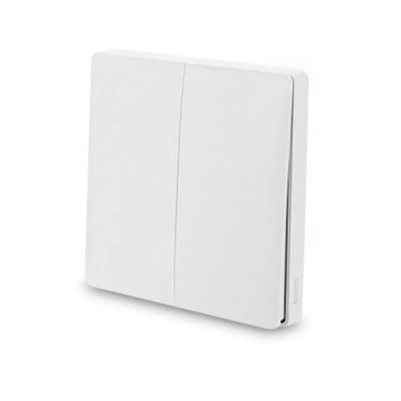 Double key Aqara беспроводной светильник ZiGBee Wifi Беспроводное управление приложение дистанционное управление настенный переключатель работа с Mijia Mi Home APP - Цвет: Double key