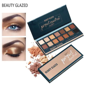 

Beauty Glazed Shimmer Eye shadow Palette Matte Pigmented Eyeshadow Pallete Long Lasting Make Up Pallete maquillage professional