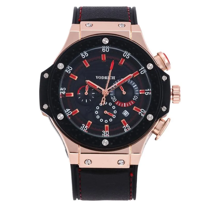 Мужские деловые часы, Международный высококлассный бренд, автоматические кварцевые часы с резиновым ремешком, AAA часы, качество атмосферы - Цвет: 2