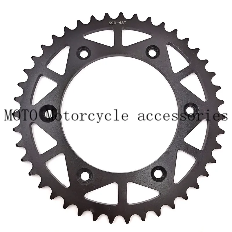 Передняя Задняя звездочка Chian для KTM 790 Duke-19 690 Duke 08-19 690 Duke R 10-17 690 Smc R 12-17 43T-16T-520 Chian