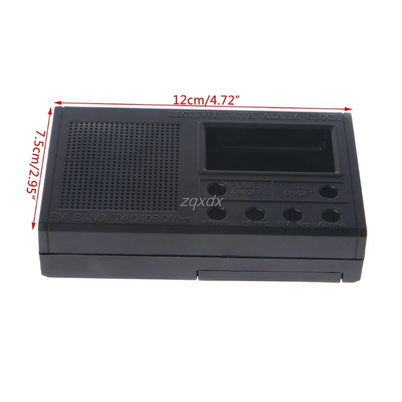 DIY lcd FM Радио Комплект Электронный образовательный Обучающий набор Частотный диапазон 72-108,6 МГц Au08 19 Прямая поставка