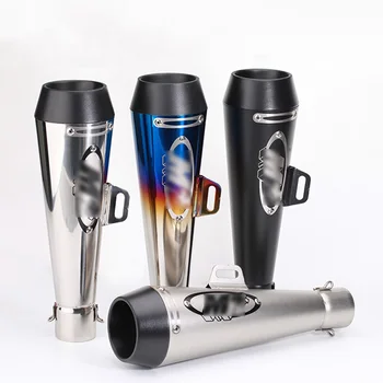 

51mm Motorcycle Exhaust Muffler Pipe Modified Pipe Escape motoo For Yamaha R6 For Kawasaki exhaust For Honda CBR1000 EX001