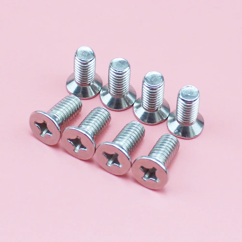 8PCS Stainless Steel Front Brake Disc Rotor Screws 6mm for Hyundai Kia