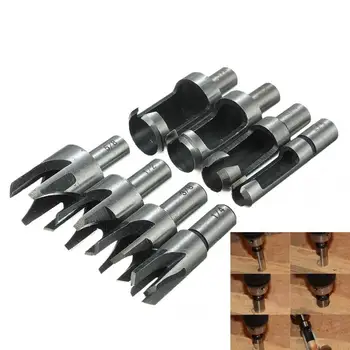 

Power Tool Core Drill Bit 8pcs/lot Hole Plug Cutter Cutting Drill Bit Set Wooden Drill Bits Tool Set Hole Opener Woodwork Hole