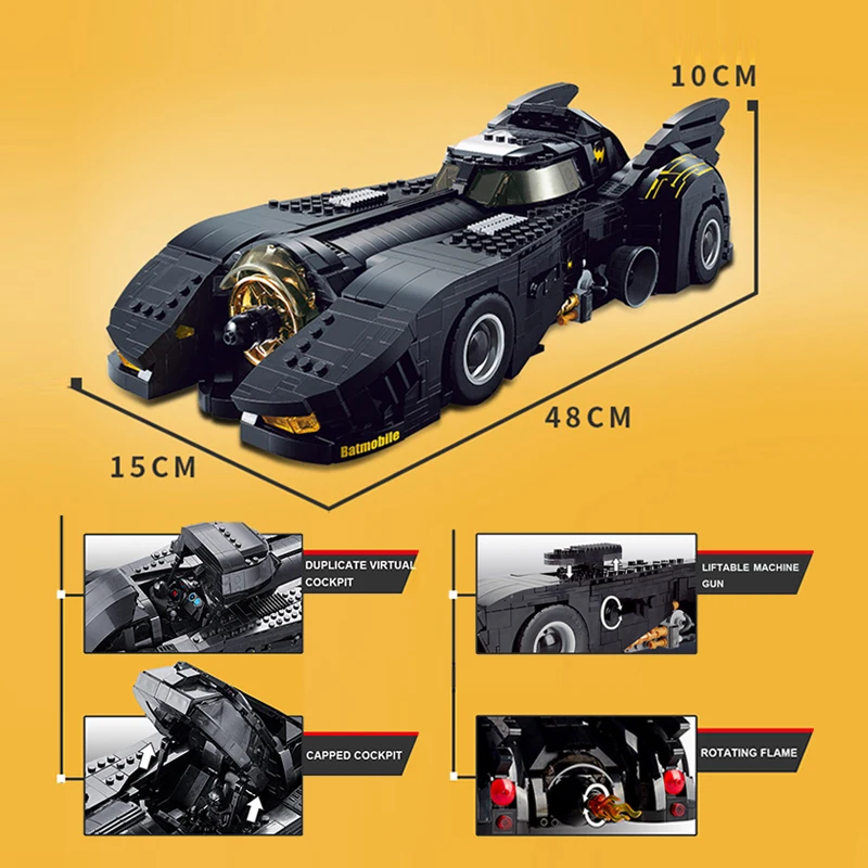 Decool 7144 Потрясающие мотоциклетные блоки, совместимые с Moive Moc-15506, кубики, развивающие игрушки, подарки на день рождения для детей