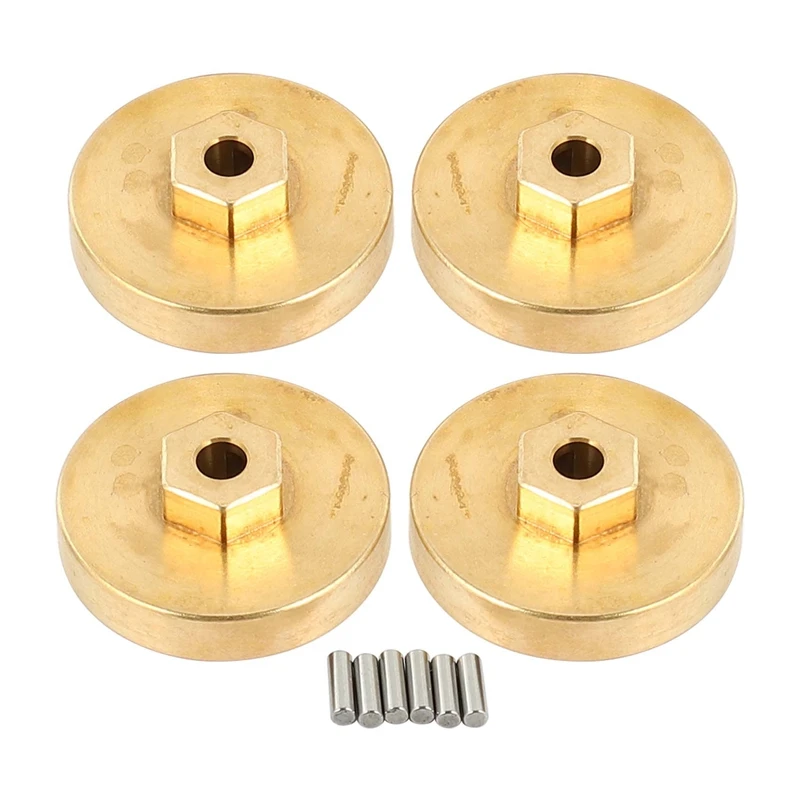 Axial 1 Pair Brass Shoulder Bars Counterweight for Axial SCX24 90081 RC Crawler 