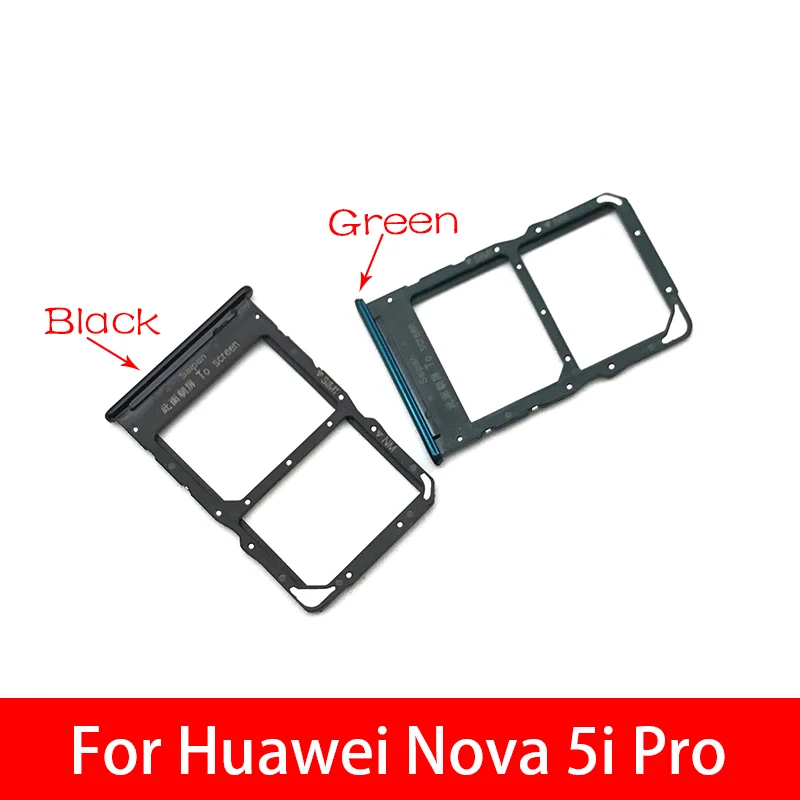 5 шт./лот лоток для sim-карты адаптер держателя слота аксессуары для huawei Nova 5i Pro