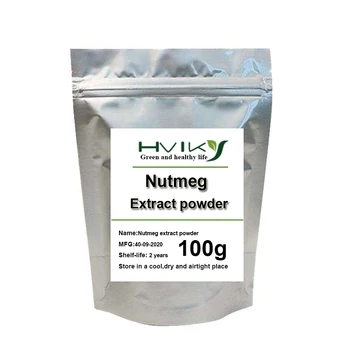 

Nutmeg Extract Promoting digestion, treating diarrhea, inhibiting bacteria sedation and hypnosis