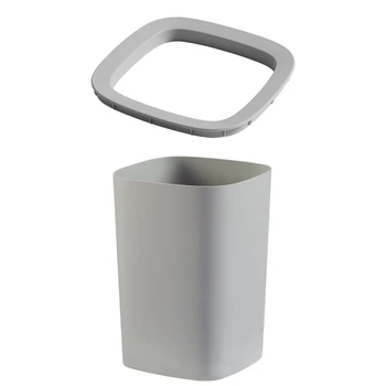 

1 Set Trash Cans Recycle Bin Cube Garbage Kitchen Living Room Waste Garbage Bin Home Storage Paper Basket Office Thickened Trash