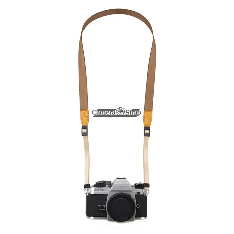 Портативный плечевой ремень для камеры, винтажный ремень для DSLR камеры
